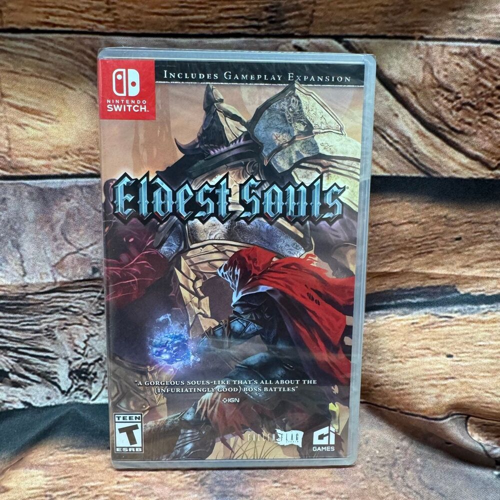 Eldest Souls Includes Gameplay Expansion Nintendo Switch Video Game Action RPG
